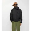 Giacca con cappuccio in nylon con nastro a quadri