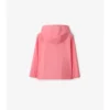Giacca con cappuccio in nylon con nastro a quadri