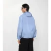 Giacca con cappuccio in nylon con nastro a quadri