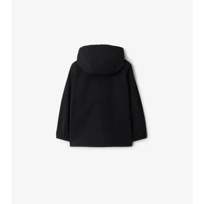 Giacca con cappuccio in nylon EKD