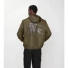 Giacca con cappuccio in nylon EKD