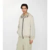 Giacca con cappuccio reversibile a quadri