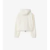 Giacca corta con cappuccio in nylon