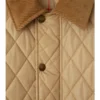 Giacca corta in nylon trapuntato