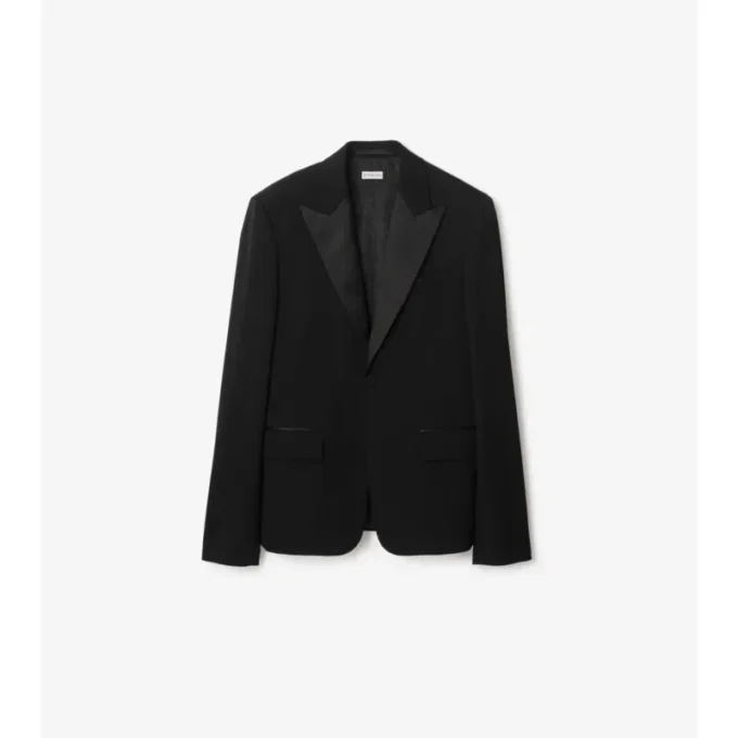 Giacca da smoking in lana Grain De Poudre