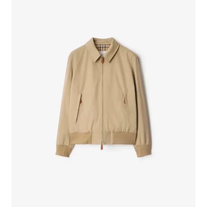Giacca Harrington in gabardine