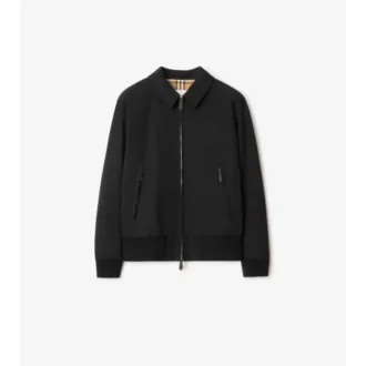 Giacca Harrington in gabardine