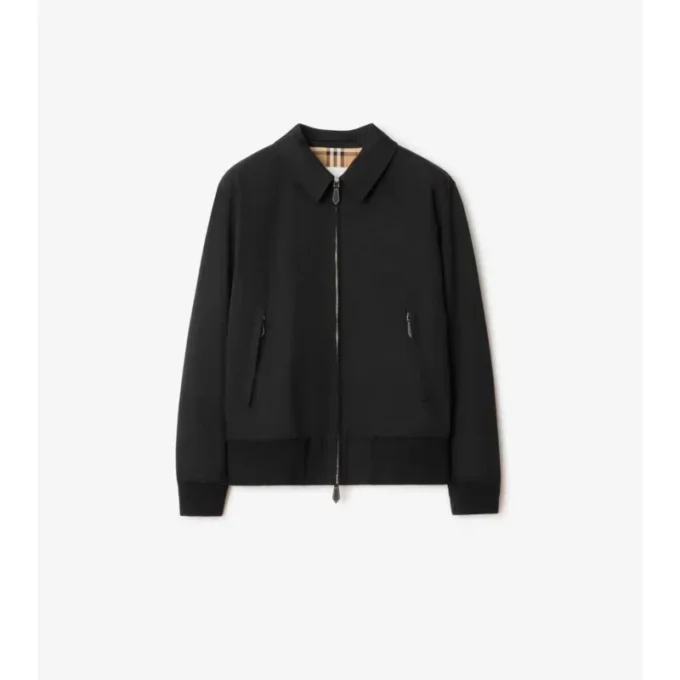 Giacca Harrington in gabardine