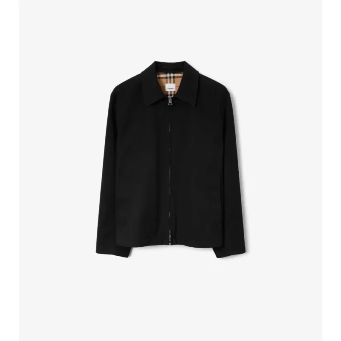 Giacca Harrington in gabardine