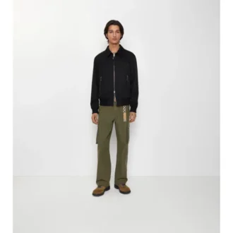 Giacca Harrington in gabardine
