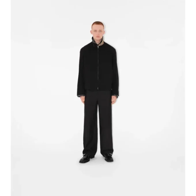 Giacca Harrington in gabardine