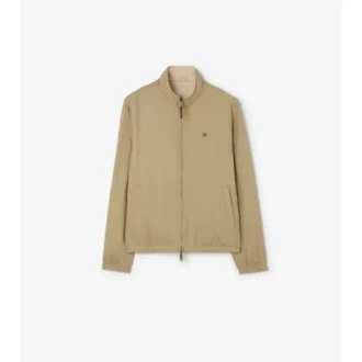 Giacca Harrington reversibile in cotone