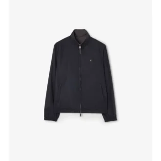 Giacca Harrington reversibile in cotone