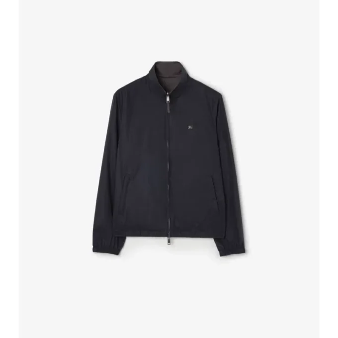Giacca Harrington reversibile in cotone