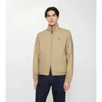 Giacca Harrington reversibile in cotone