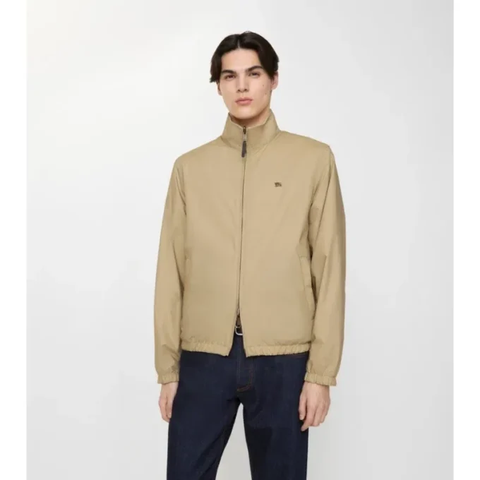 Giacca Harrington reversibile in cotone
