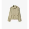Giacca in cotone e nylon