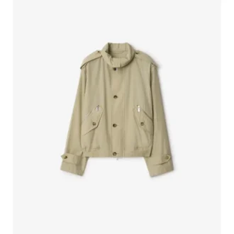 Giacca in cotone e nylon