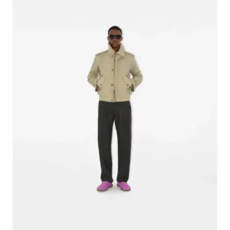 Giacca in cotone e nylon