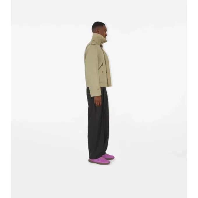 Giacca in cotone e nylon