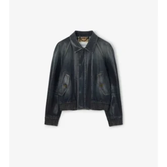 Giacca in denim rivestito