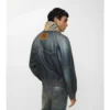 Giacca in denim rivestito