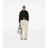 Giacca in nylon con timbro del cavaliere