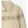 Giacca in tela di cotone “Galloping Knight”