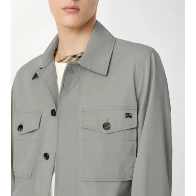 Giacca in twill di cotone