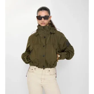 Giacca Norwood corta in nylon