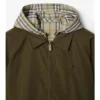Giacca reversibile in cotone a quadri