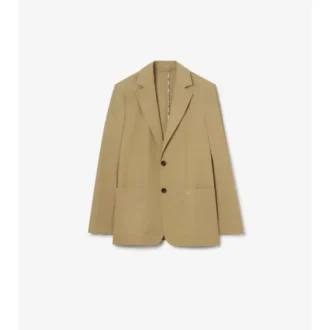 Giacca sartoriale in cotone tecnico