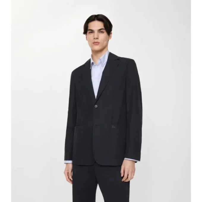 Giacca sartoriale in cotone tecnico