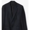 Giacca sartoriale in lana a quadri