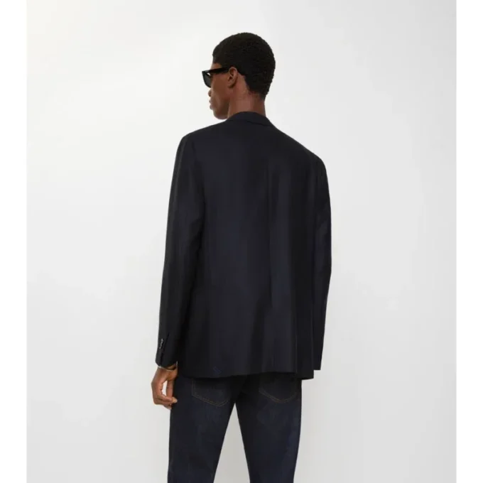 Giacca sartoriale in lana e cashmere
