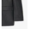 Giacca sartoriale in lana e cashmere a quadri