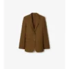 Giacca sartoriale in lana e mohair