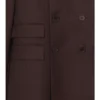 Giacca sartoriale in lana e mohair a righe