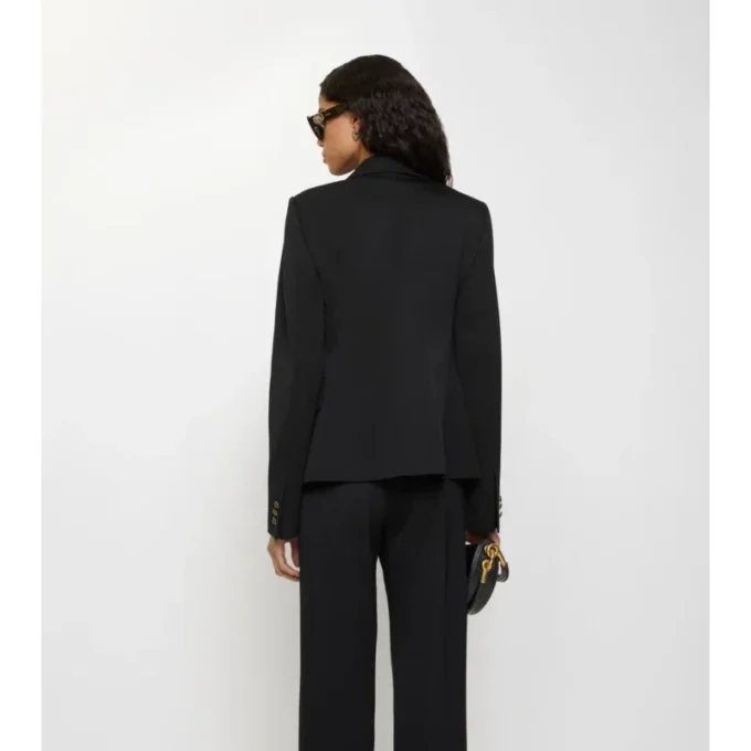 Giacca sartoriale in lana Grain De Poudre