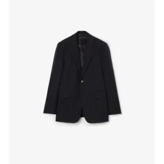 Giacca sartoriale in lana mohair