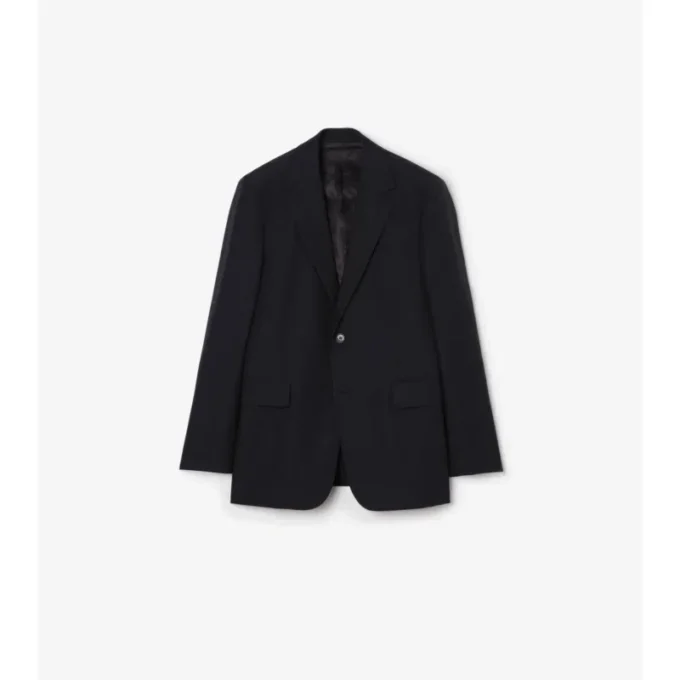 Giacca sartoriale in lana mohair
