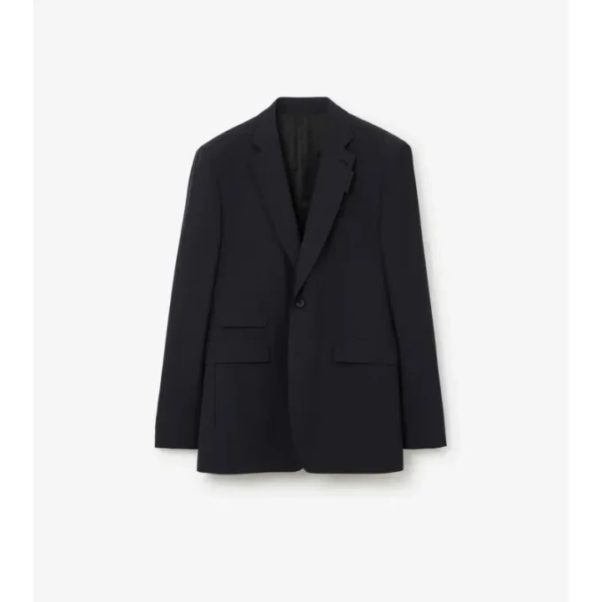 Giacca sartoriale in lana mohair