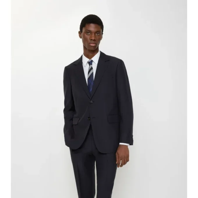 Giacca sartoriale in lana mohair