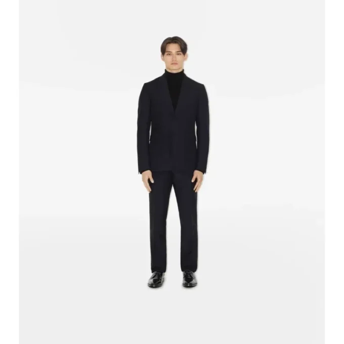Giacca sartoriale in lana mohair