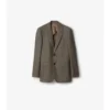 Giacca sartoriale in lana Sharkskin