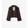 Giacca trench corta in Gabardine