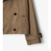 Giacca trench corta in Gabardine