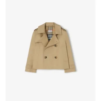 Giacca trench in cotone