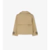 Giacca trench in cotone