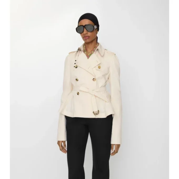 Giacca trench Isabella in cotone